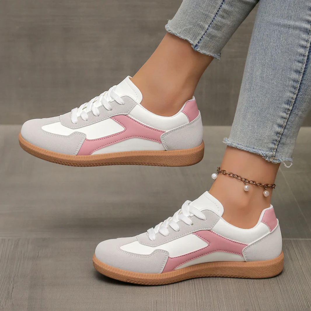 Blush Retro Low Sneakers