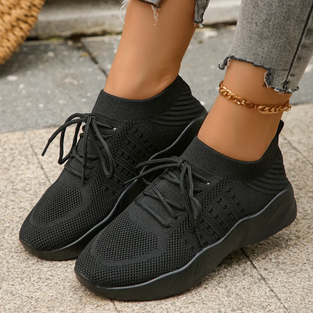 Midnight Knit Sock Sneakers